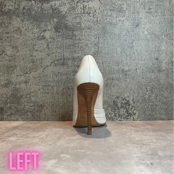 ALDO Peep Toe Folded Leather Pump - Picture 8 of 11